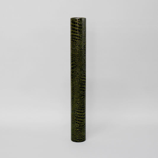 丸筒茶ワニ 36cm(黄内筒）＜在庫限り＞
