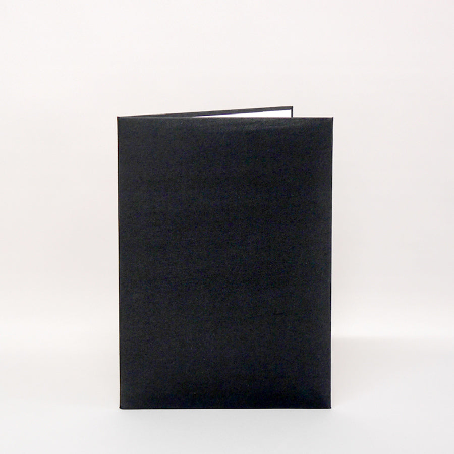 高級布製 無地賞状・証書ホルダー/A3/証書1枚入れ（2つ折）/コーナー4ヶ所
